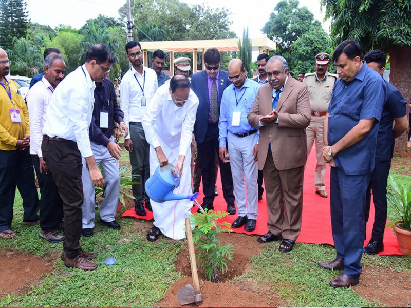 Honorable Vice President of India Visit to RIE, Mysuru